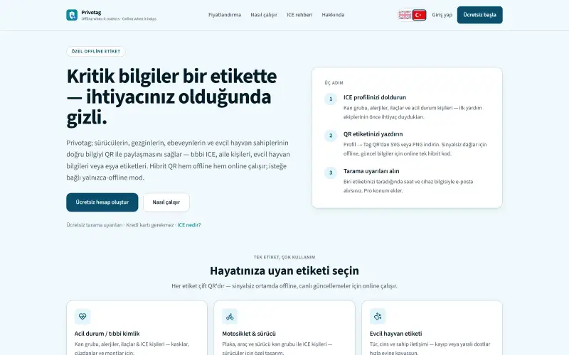 PrivoTag proje görseli